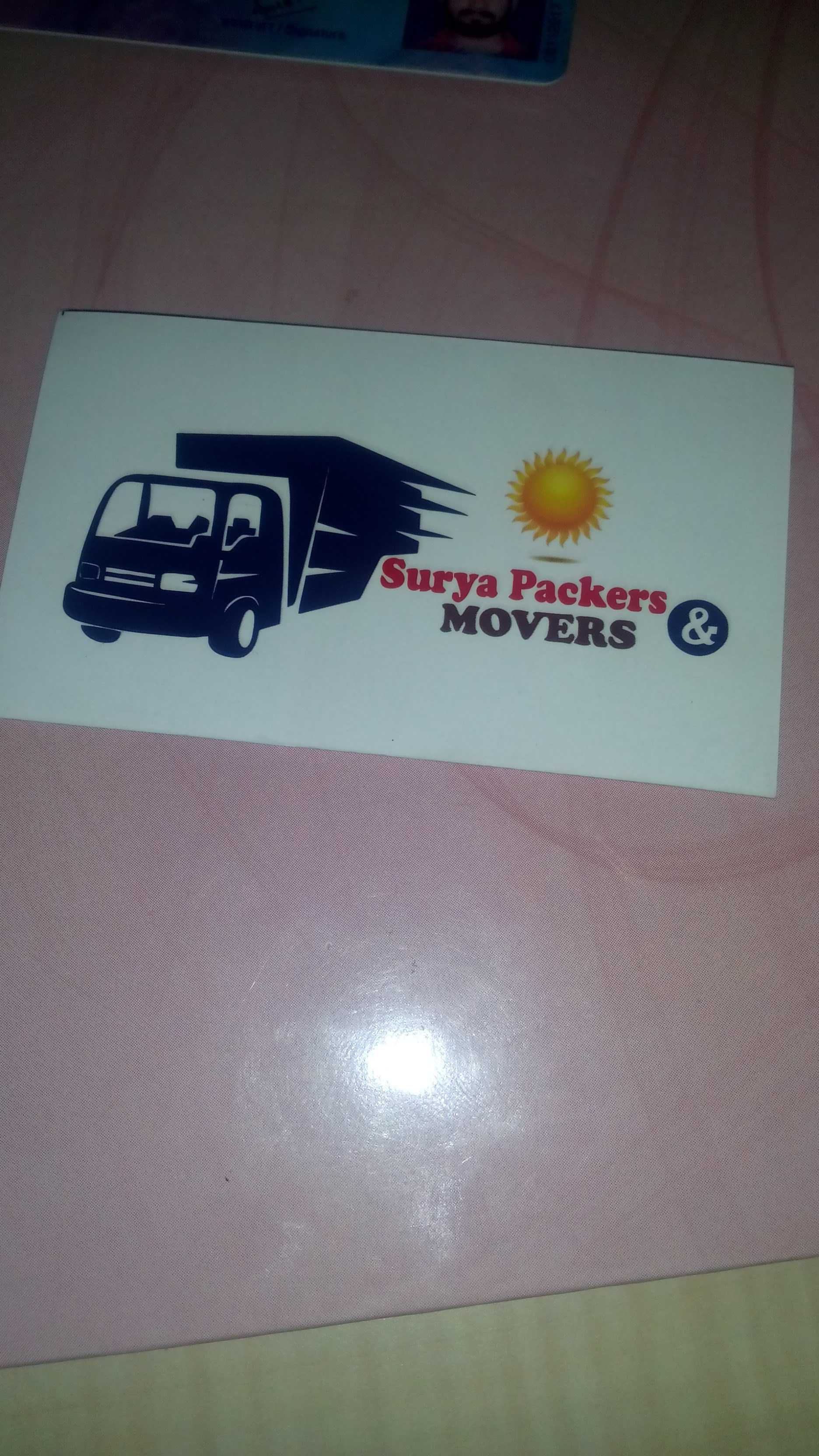 Packers And Movers - Surya Packers & Movers