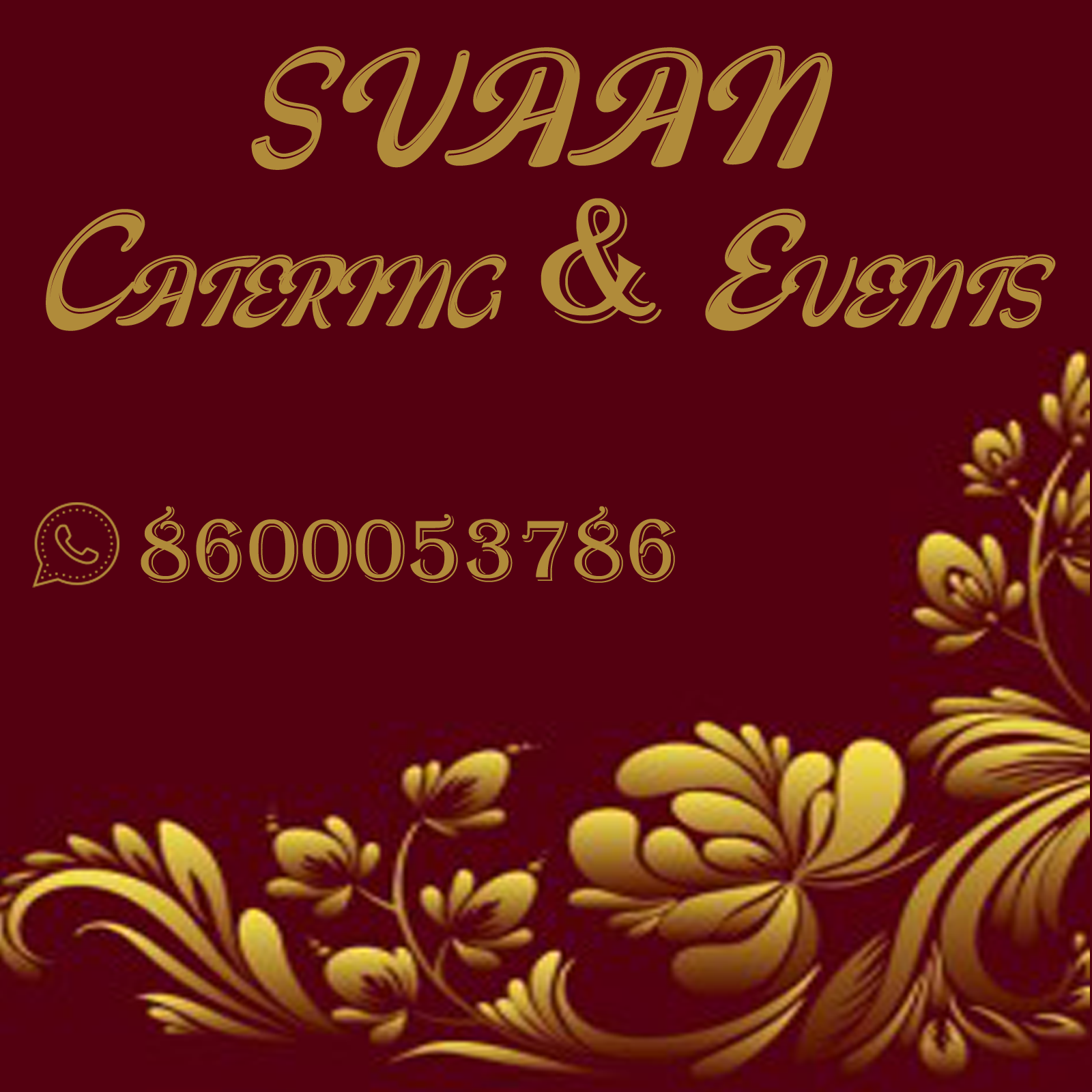 Catering Service - SVAAN CATERING & EVENTS