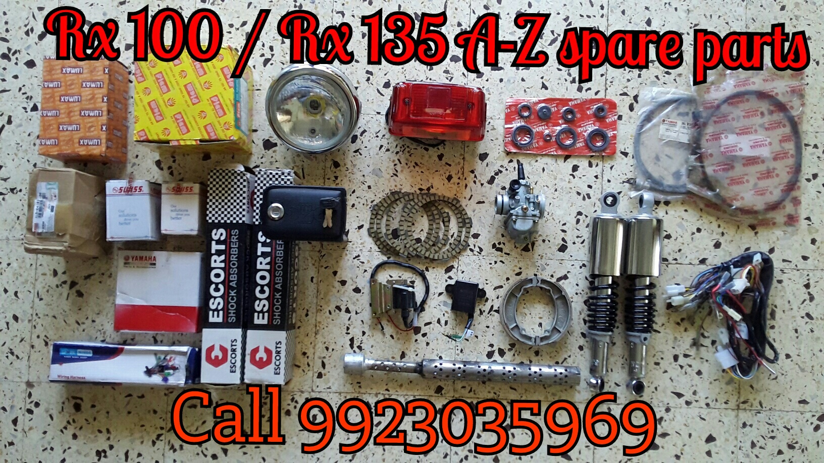 yamaha rx 135 spare parts online purchase