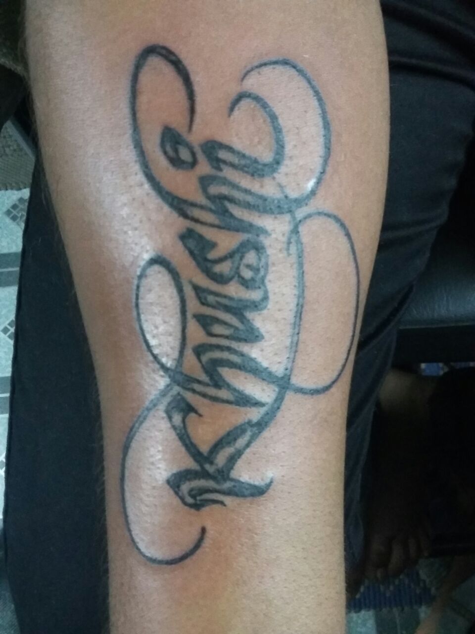 Tattoo of Names Letters Sonia