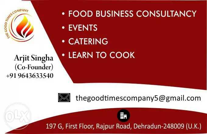 Catering Service - The Good Times Co.