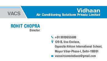 Vidhaan Air Conditioning Solutions Pvt. Ltd. Mayur Vihar Phase 1 Delhi Vidhaan Air Conditioning Solutions Pvt. Ltd. Mayur Vihar Phase 1 Delhi