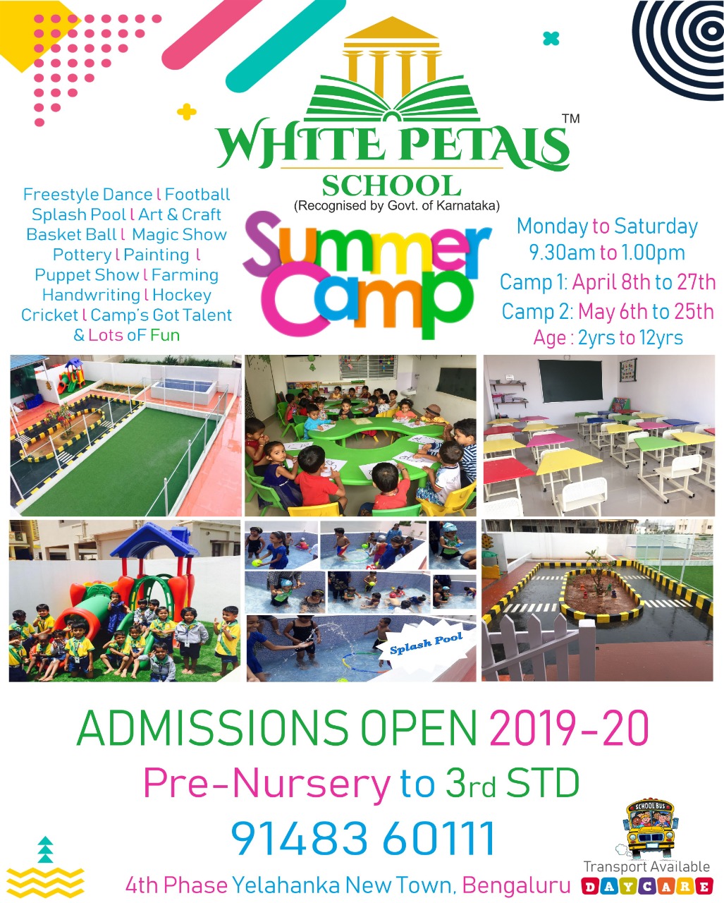 White Petals International Pre School in Yelahanka New Town