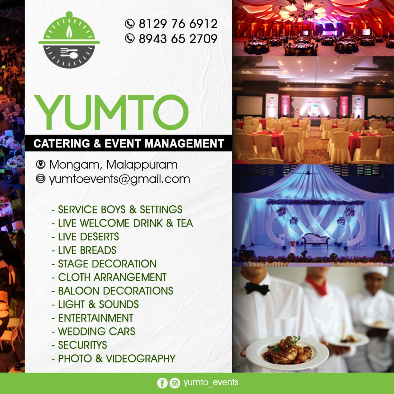 Catering Service - Yumto cataring&event management