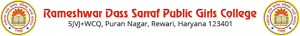 Logo of Rameshwar Dass Sarraf Public Girls College-[RDSPGC]
