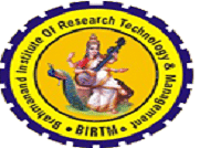 Logo of Brahmanand Institute of Research Technology and Management - [BIRTM]