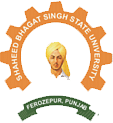 Logo of Shaheed Bhagat Singh State University - [SBSU]