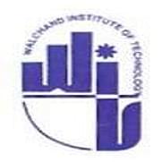 Logo of Walchand Institute of Technology