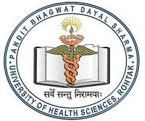 Logo of Pandit Bhagwat Dayal Sharma University of Health Sciences