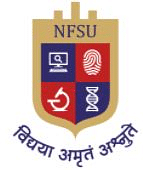 Logo of National Forensic Sciences University - [NFSU]