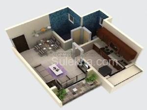 1 RK Studio Apartment for Sale in Mira Road