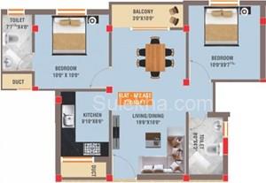 2 BHK Flat for Sale in Korattur