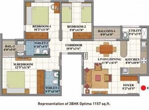 3 BHK Flat for Sale in Guduvanchery