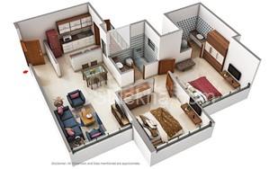 1 BHK Flat for Sale in Thane West