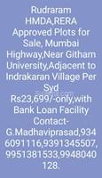 200 Sq Yards Plots & Land for Sale in Sadasivpet