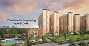 2 BHK High Rise Apartment for Sale in Padur