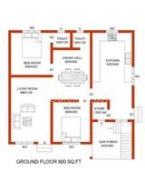 2 BHK Independent Villa for Sale in Rathinamangalam