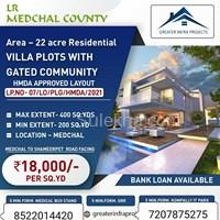 200 Sq Yards Plots & Land for Sale in Medchal