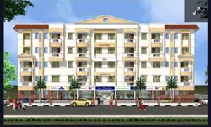 2 BHK Residential Apartment for Rent at Rajparis Padmam Apartments in Thathaneri