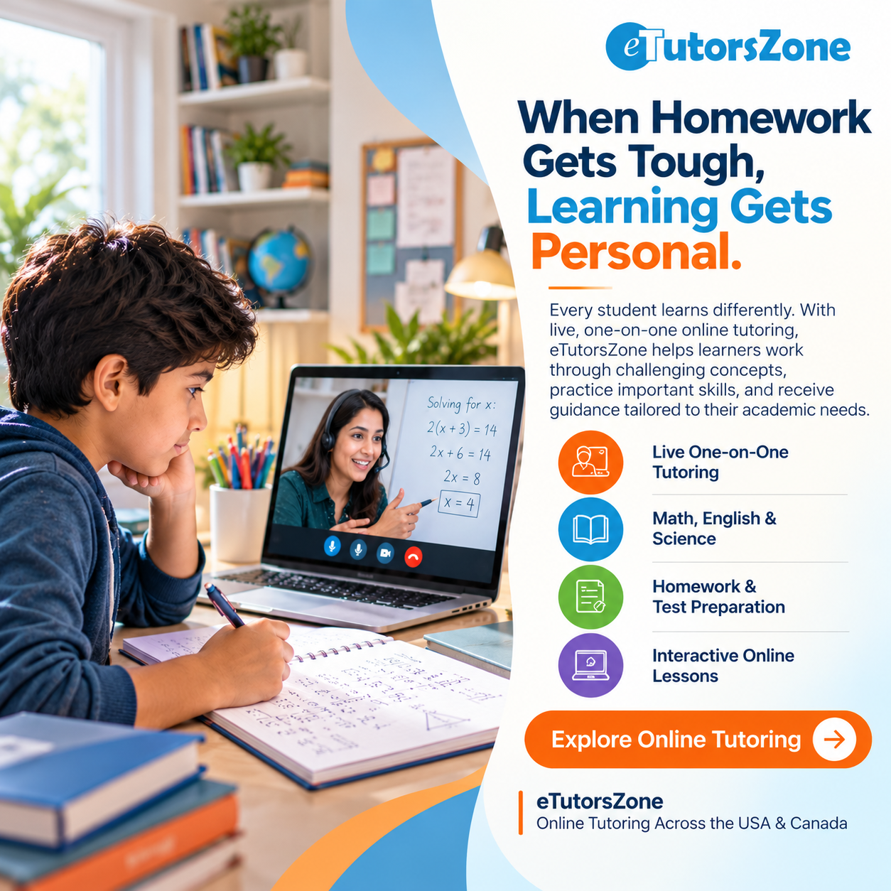 Online Tutoring Services & Academic Support in USA in Apex,NC