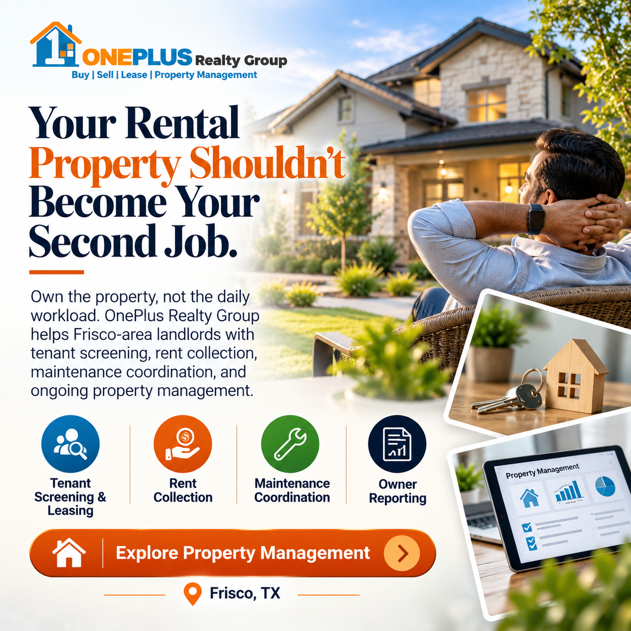 Property Management & Rental Services in Frisco, TX in Frisco,TX