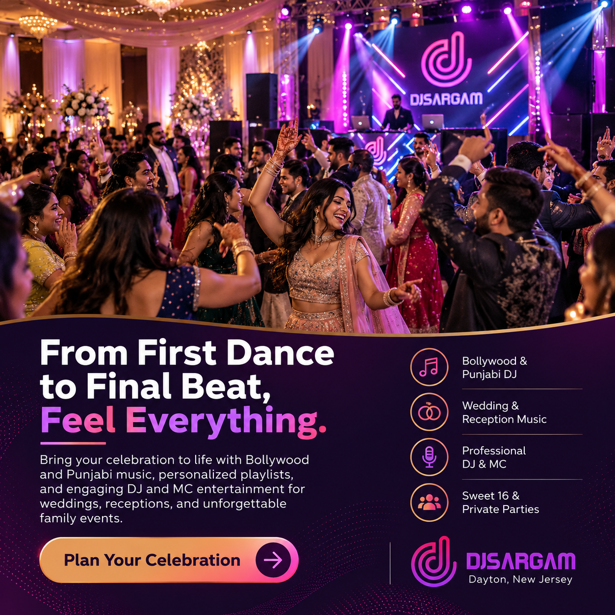 Indian & Bollywood Wedding DJ Services in Dayton . in Dayton,NJ